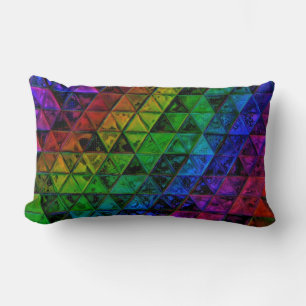 Pride Glass Lumbar Pillow