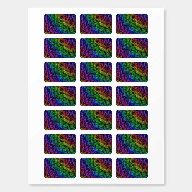 Pride Glass  Matchboxes (Sticker Sheet)