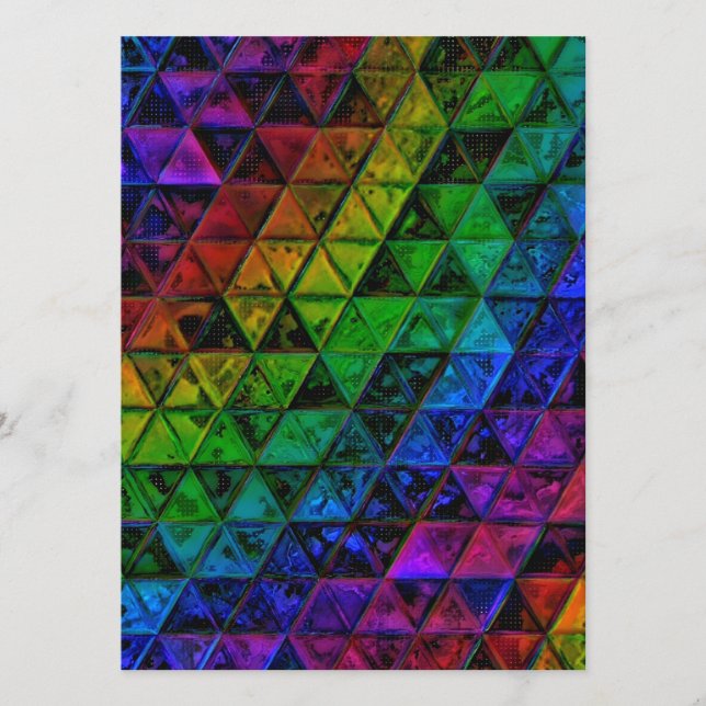 Pride Glass  Menu (Front)