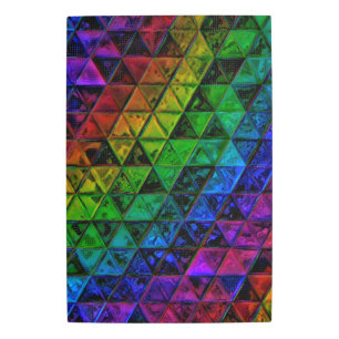 Pride Glass Metal Print