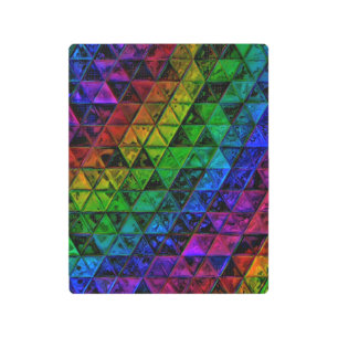 Pride Glass  Metal Print