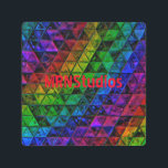 Pride Glass  Metal Print<br><div class="desc">Thank you for checking out my design. Follow my art on Instagram @MRNStudios or ko-fi.com/MRNStudios</div>