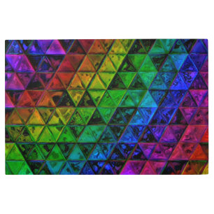 Pride Glass Metal Print