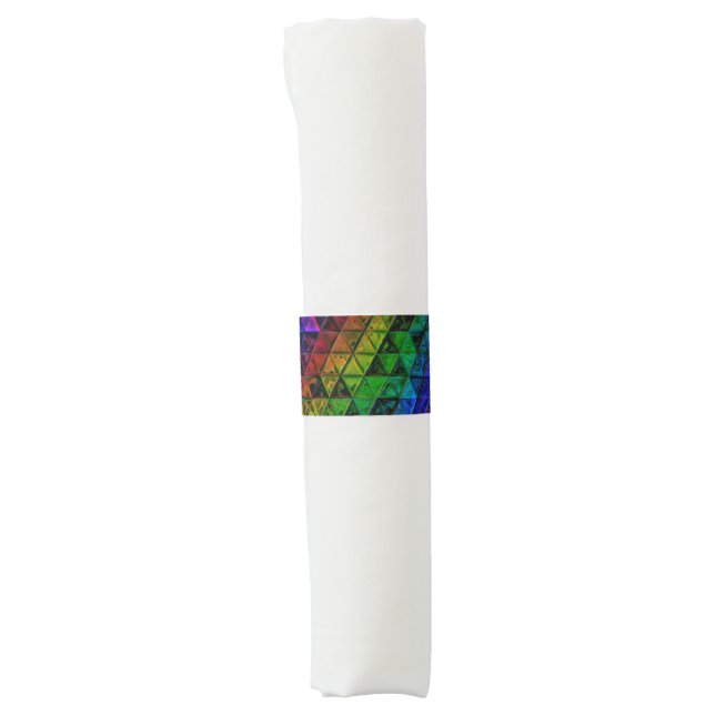 Pride Glass  Napkin Bands (Front)