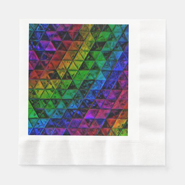 Pride Glass  Napkins (Front)