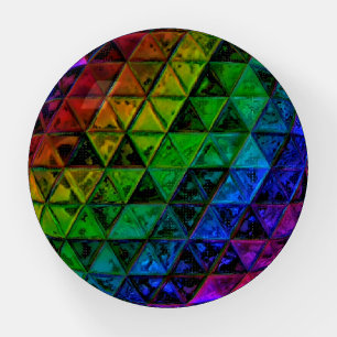 Pride Glass  Paperweight