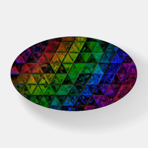 Pride Glass  Paperweight