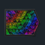 Pride Glass  Pennant<br><div class="desc">Thank you for checking out my design. Follow my art on Instagram @MRNStudios or ko-fi.com/MRNStudios</div>