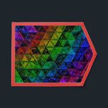 Pride Glass  Pennant<br><div class="desc">Thank you for checking out my design. Follow my art on Instagram @MRNStudios or ko-fi.com/MRNStudios</div>