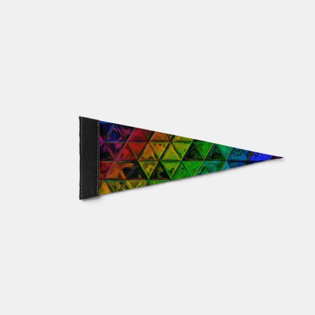 Pride Glass  Pennant Flag (Front)