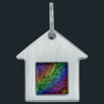 Pride Glass  Pet ID Tag<br><div class="desc">Thank you for checking out my design. Follow my art on Instagram @MRNStudios or ko-fi.com/MRNStudios</div>