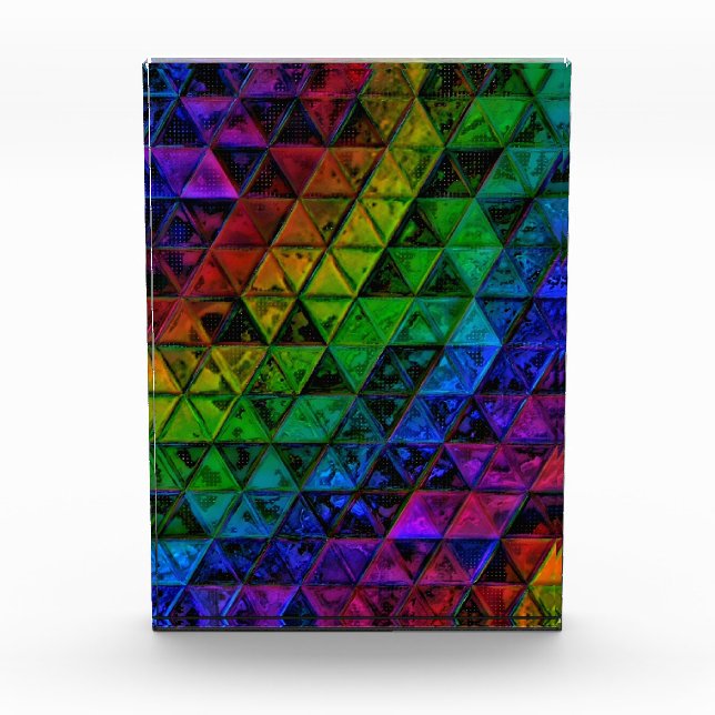 Pride Glass  Photo Block (Front)