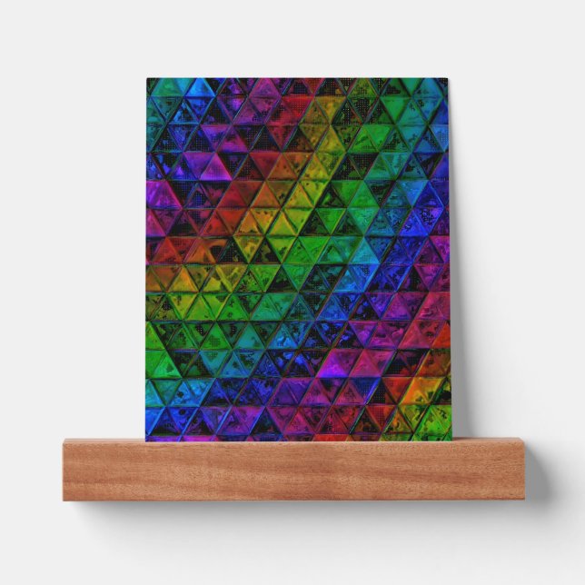 Pride Glass  Picture Ledge (Front)