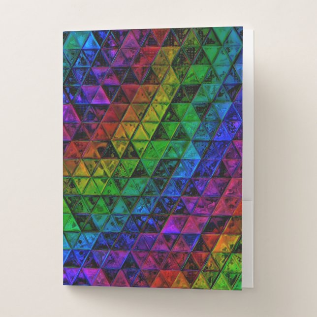 Pride Glass  Pocket Folder (Front)