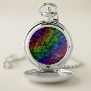 Pride Glass  Pocket Watch