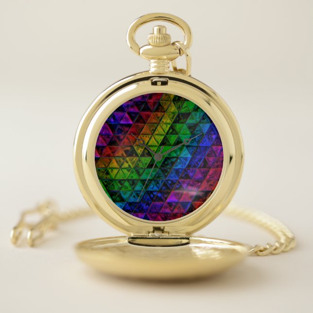 Pride Glass  Pocket Watch (Inside)