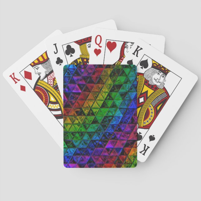 Pride Glass  Poker Cards (Back)