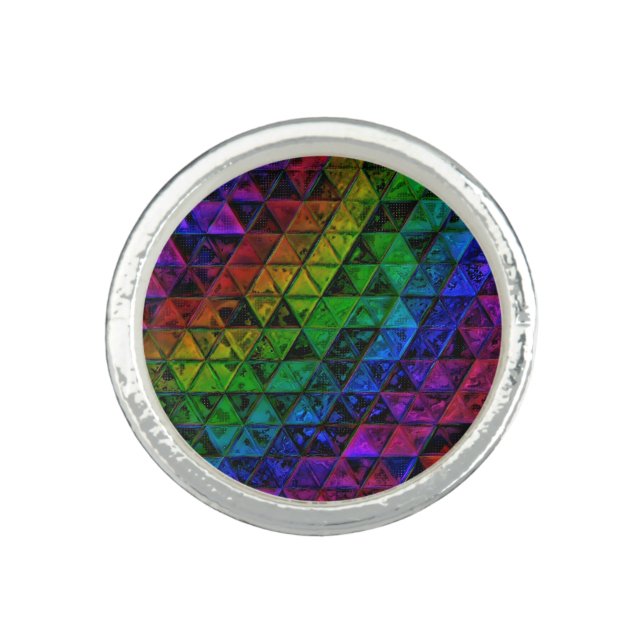 Pride Glass  Ring (Front)