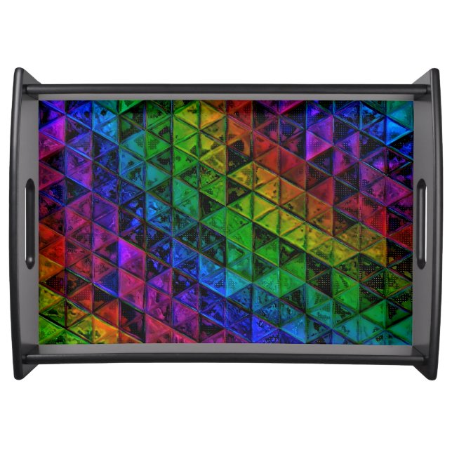 Pride Glass  Serving Tray (Front)