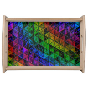 Pride Glass  Serving Tray