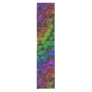 Pride Glass Short Table Runner