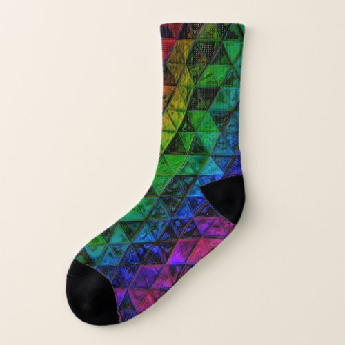 Pride Glass Socks