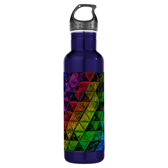 Pride Glass  Stainless Steel Water Bottle (Front)
