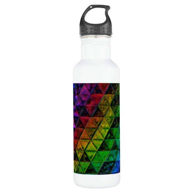 Pride Glass  Stainless Steel Water Bottle (Front)