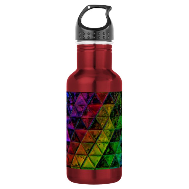 Pride Glass  Stainless Steel Water Bottle (Front)