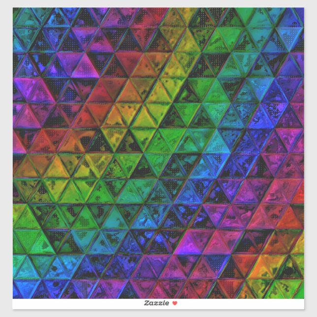 Pride Glass  Sticker (Sheet)