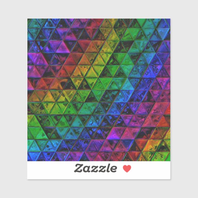 Pride Glass  Sticker (Sheet)