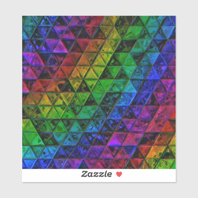 Pride Glass  Sticker (Sheet)