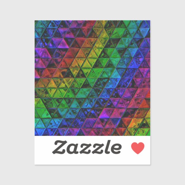 Pride Glass  Sticker (Sheet)