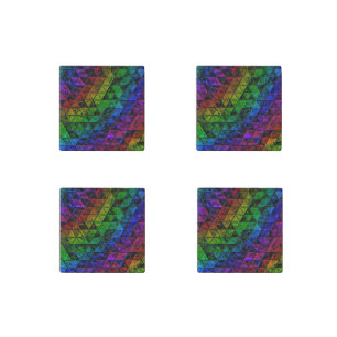 Pride Glass Stone Magnet