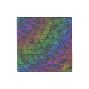 Pride Glass Stone Magnet
