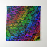 Iridescent marbled holographic texture in vibrant neon and pastel colors.  Trippy and distorted image with light diffraction effect in psychedelic