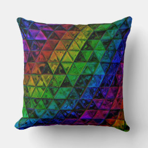 Pride Glass  Throw Pillow