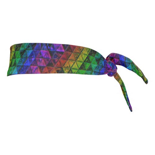 Pride Glass  Tie Headband