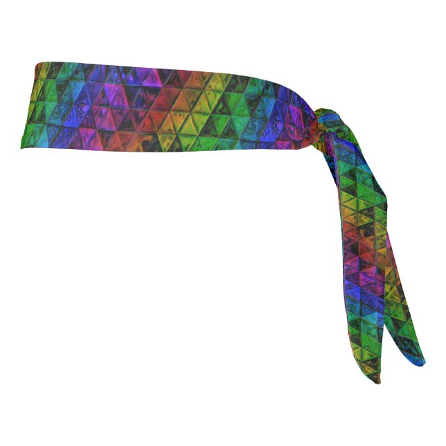 Pride Glass  Tie Headband (Rotate 90)