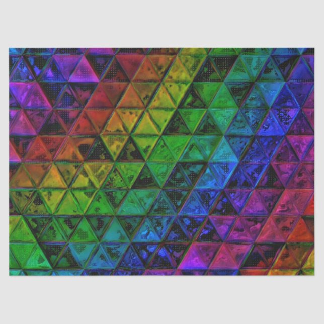 Pride Glass  Tissue Paper (Front)