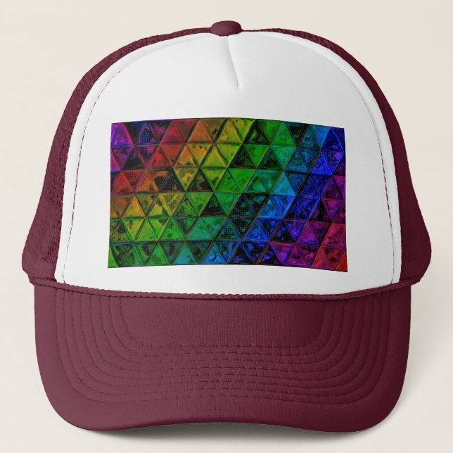 Pride Glass  Trucker Hat (Front)