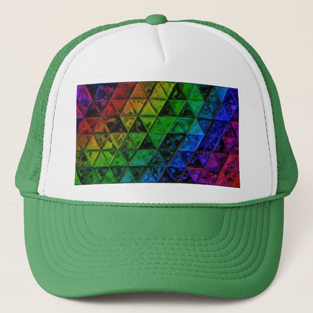 Pride Glass  Trucker Hat (Front)