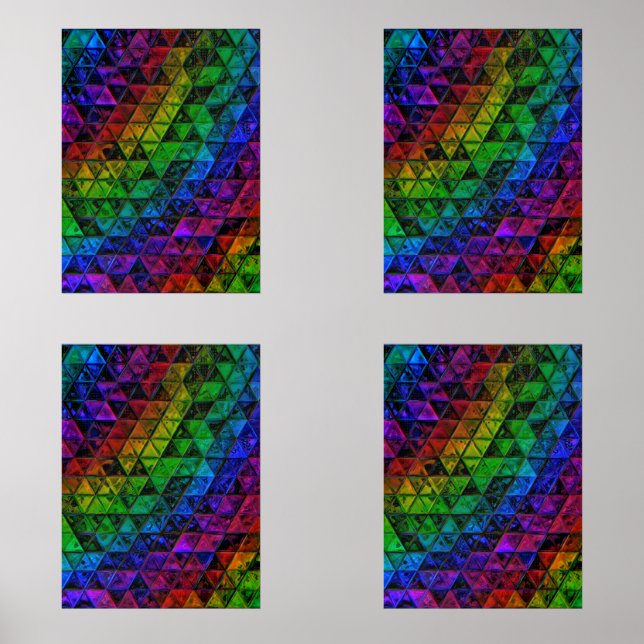 Pride Glass  Wall Art Sets (Front)