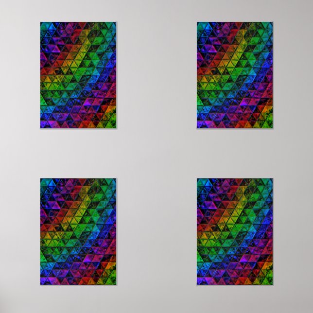 Pride Glass  Wall Art Sets (Front)