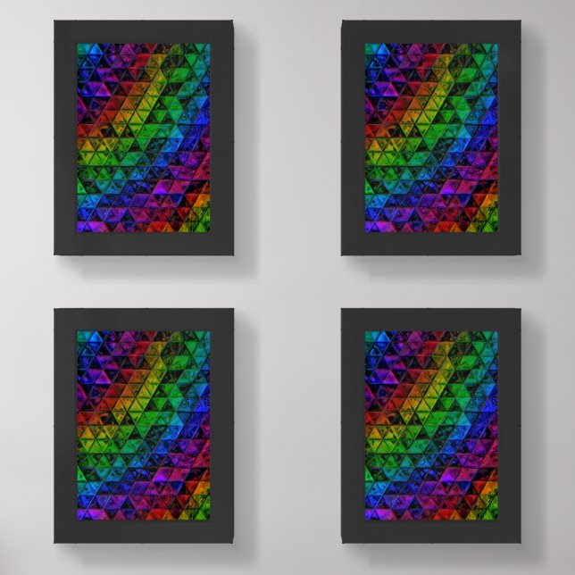 Pride Glass  Wall Art Sets (Front)