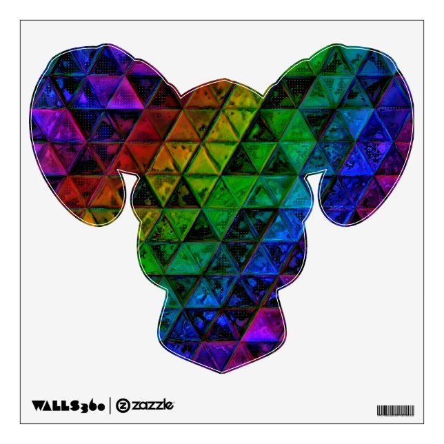 Pride Glass  Wall Decal (Front)