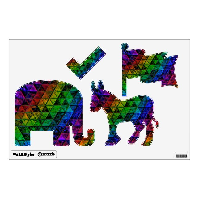 Pride Glass  Wall Decal (Front)