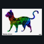 Pride Glass  Wall Decal<br><div class="desc">Thank you for checking out my design. Follow my art on Instagram @MRNStudios or ko-fi.com/MRNStudios</div>