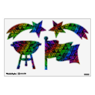 Pride Glass  Wall Decal