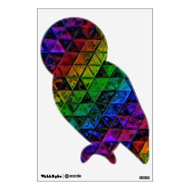 Pride Glass  Wall Decal (Front)